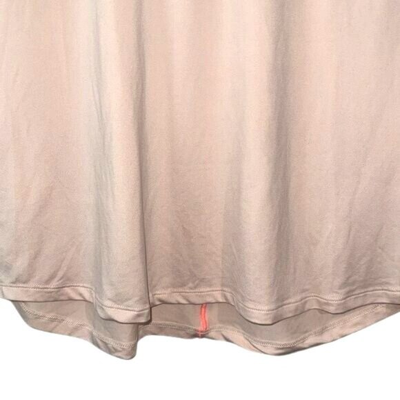 Champion Womens XL Short Sleeve Activewear Top Peach Coral Polyester/Spandex - Picture 3 of 7
